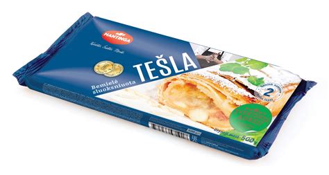 Mielinė ir bemielė sluoksniuota tešla