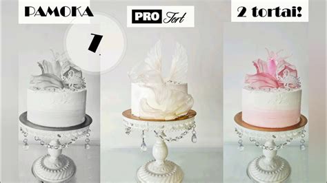 Įvairūs tortų papuošimai karoliukais: gėlytės, kriauklės, gyvūnėliai