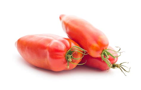 San Marzano pomidorų skardinė ir švieži pomidorai