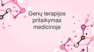Genų terapijos mechanizmas klausai atkurti