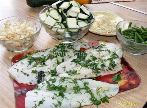 Grilintas juodasis paltusas su daržovėmis