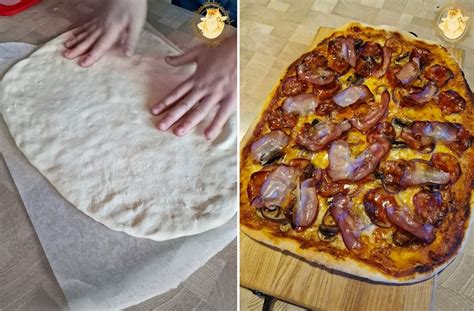 Įvairių tipų picos tešlos