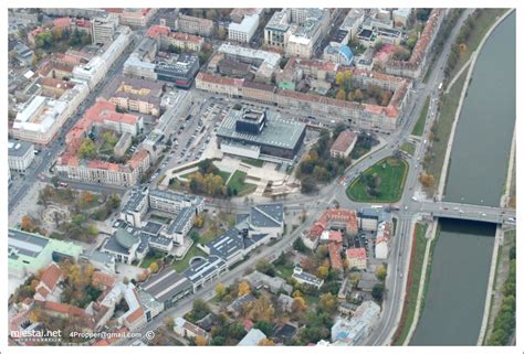 Ogmios miesto kompleksas iš paukščio skrydžio