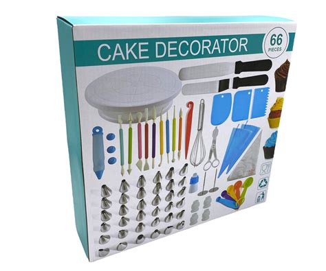Rinkinys tortų puošimo įrankių