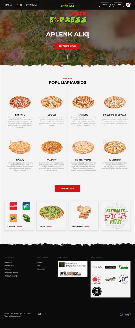 Picos užsakymo internetu procesas