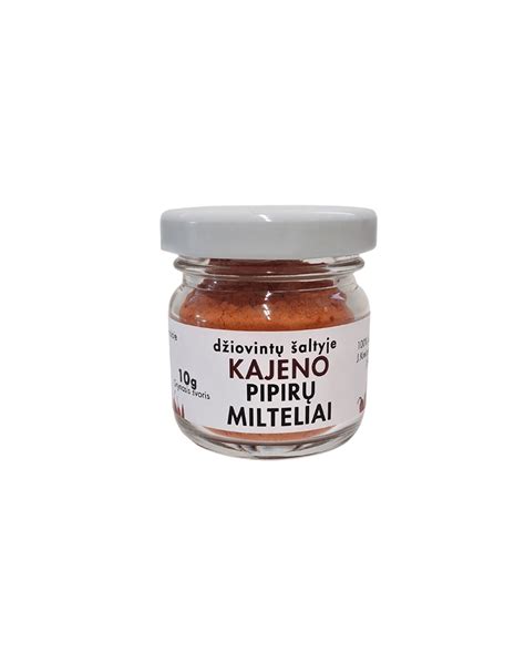 Aitriųjų Kajeno pipirų ankštys