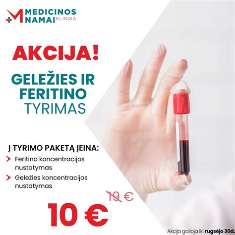 Geležies trūkumo simptomų infografika
