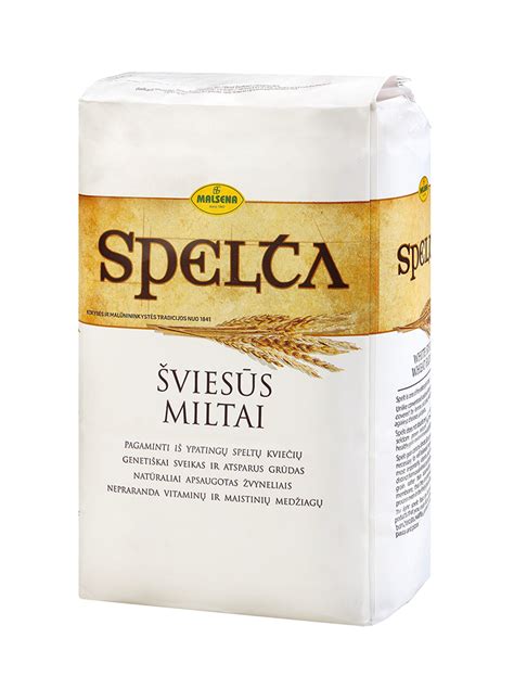 Įvairių grūdų miltai: kviečių, rugių, speltos
