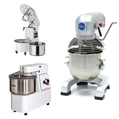 naudotos tešlos maišyklės