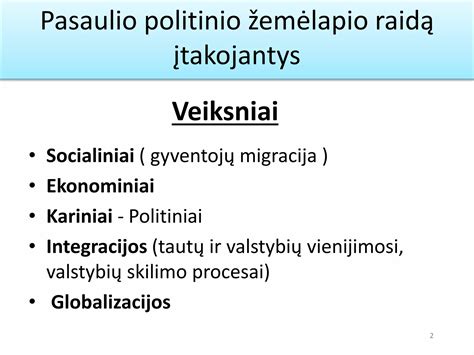 Pasaulio politinio žemėlapio pokyčiai