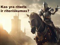 Riteris tarnaujantis damai viduramžių dvare