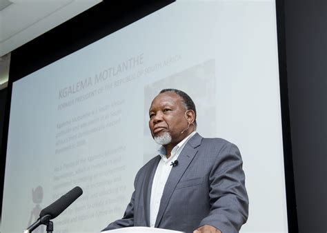 Kgalema Motlanthe prisaikdinimas