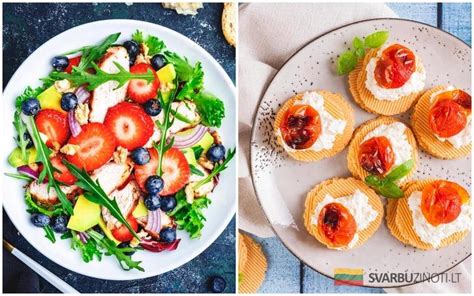 Sveikų vakarienės patiekalų pavyzdžiai
