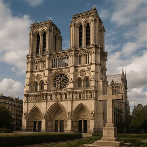 Notre Dame katedra ir Centrinis paštas Hošimine