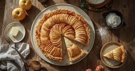 Ruginio miltų pyrago su obuoliais nuotrauka