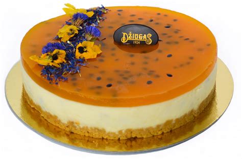 Egzotiško torto su mango ir pasiflorais ingredientai