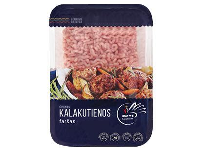 Kalakutienos faršas ir virti kiaušiniai - pagrindiniai ingredientai kalakutienos kotletams