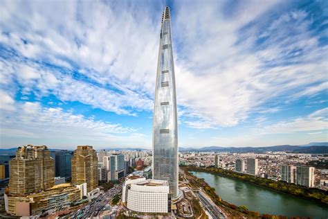 Lotte World Tower dangoraižis Seule