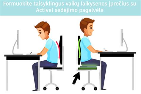 Taisyklinga laikysena prie stalo