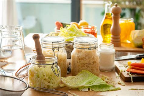 Fermentuotų kopūstų gamybos procesas