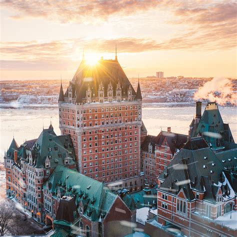 Château Frontenac Kvebeko mieste