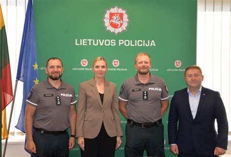 Policijos pareigūnų darbo sąlygų pavyzdys