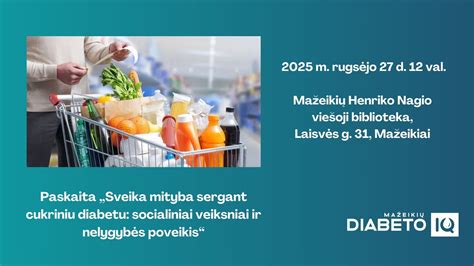 Valgiaraščio pavyzdys sergant diabetu