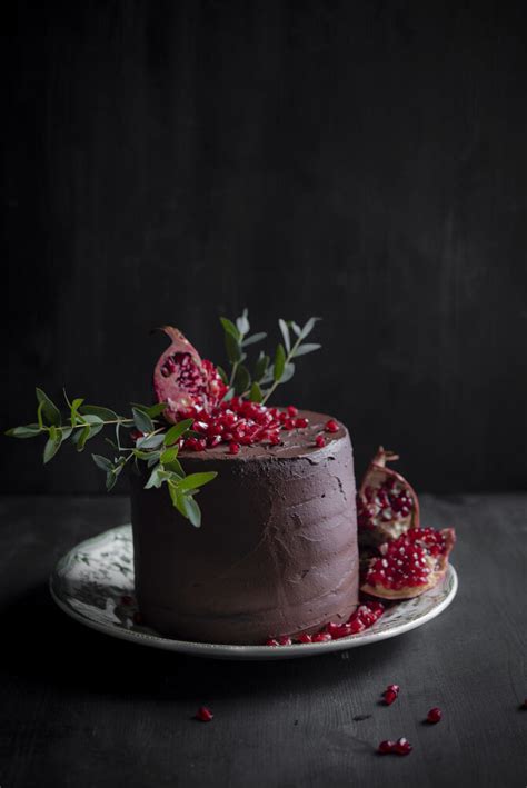 Gardus šokoladinis tortas su granatais