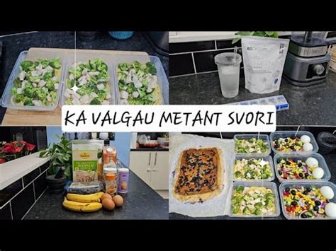 Maisto ruošimas kelioms dienoms
