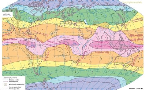 Andų klimato zonų schema