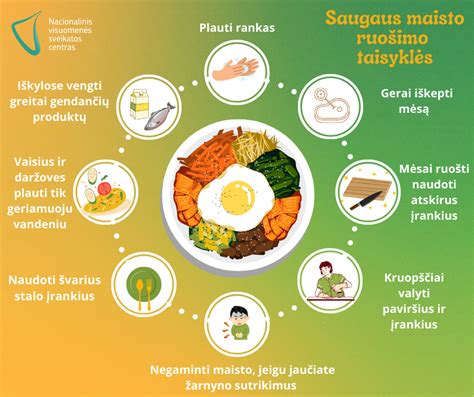 Saugus maisto ruošimas virtuvėje