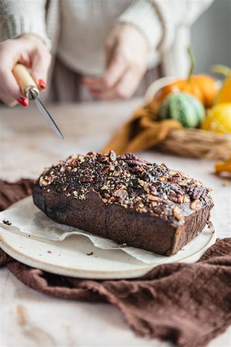 Supjaustytas šokoladinis moliūgų pyragas