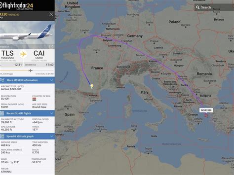 Flightradar24 žemėlapis