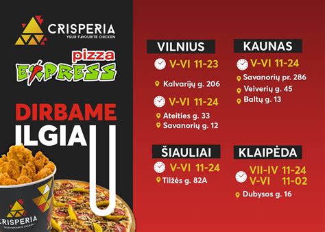 „Express Pizza“, „Crisperia“ ir „Fasta Pasta“ logotipai