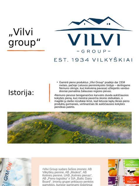 „Vilvi Group“ produktų asortimento pristatymas