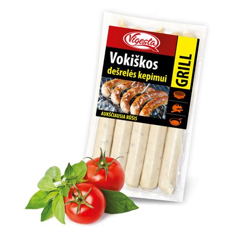 Įvairios dešrelės virimui ir kepimui