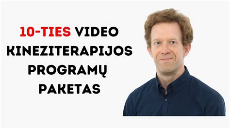 Žmogus atliekantis kineziterapijos pratimus nugarai