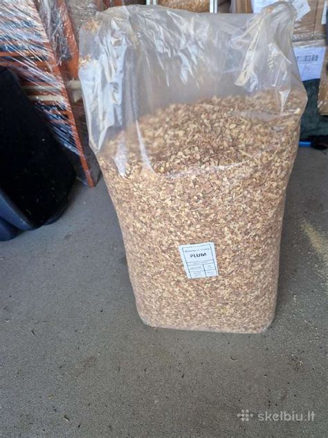 medžio drožlės rūkymui