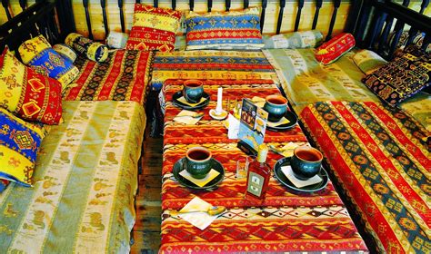 Karaimų patiekalai restorane Kybynlar