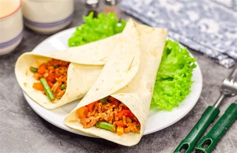 Reikalingi ingredientai pagrindiniam tortilijų receptui