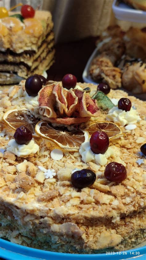 Napoleono torto ingredientų lentelė