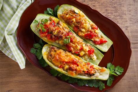 Iškeptos cukinijos su žolelėmis