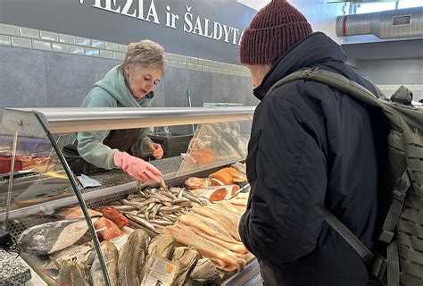 Šviežios stintos turguje