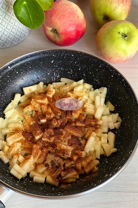 Patiekimo idėjos keptiems obuoliams