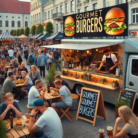 Maisto vagonėlių įvairovė mieste