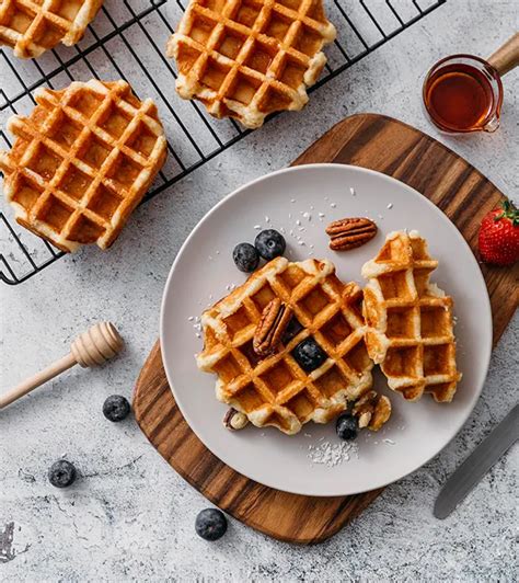 Ingredientai klasikiniams belgiškiems vaflims