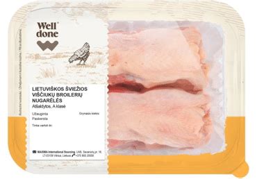 Vištienos nugarėlės ir kakliukai