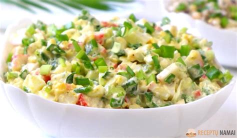 Krabų lazdelės ingredientai