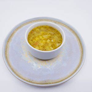 Nuotrauka: Dienos pietų lėkštė su sriuba ir antru patiekalu