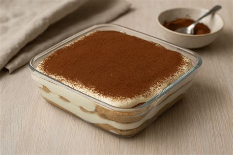 Ingredientai Tiramisu
